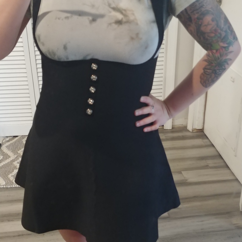 Suspender skater dress